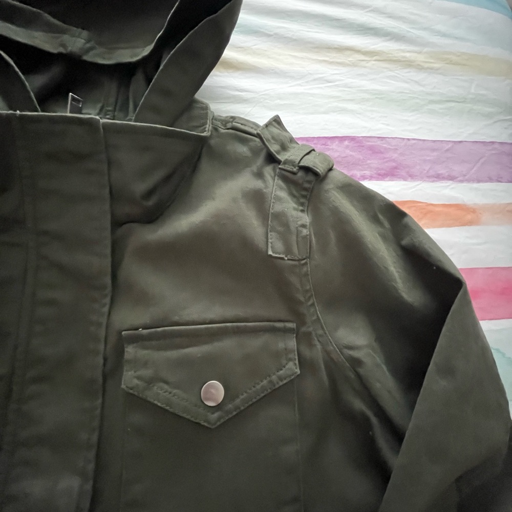 Marker & Spruce Women’s Green jacket size Medium - Picture 3 of 9